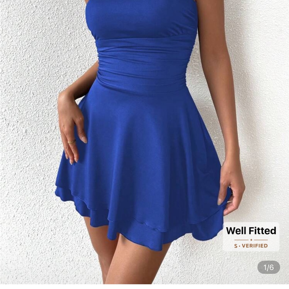 Elegant Blue Dress